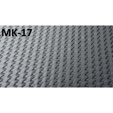 MIKKO Rattan medžiaga MK-03 spalva (grafitas), 1m pločio
